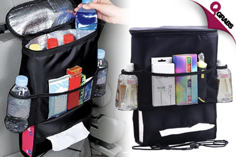 From QR25 Make Time on the Road Easier with Insulated Seatback Storage for Your Car! (Up to QR98 Value)